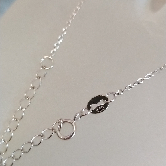 2/$30💕 BNWT Charmed Aroma Adjustable Sterling Silver Necklace - Picture 5 of 5